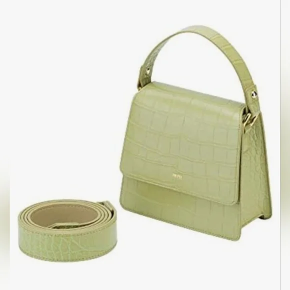 JW PEI The Fae Top Handle Bag Mint Green - Picture 1 of 16